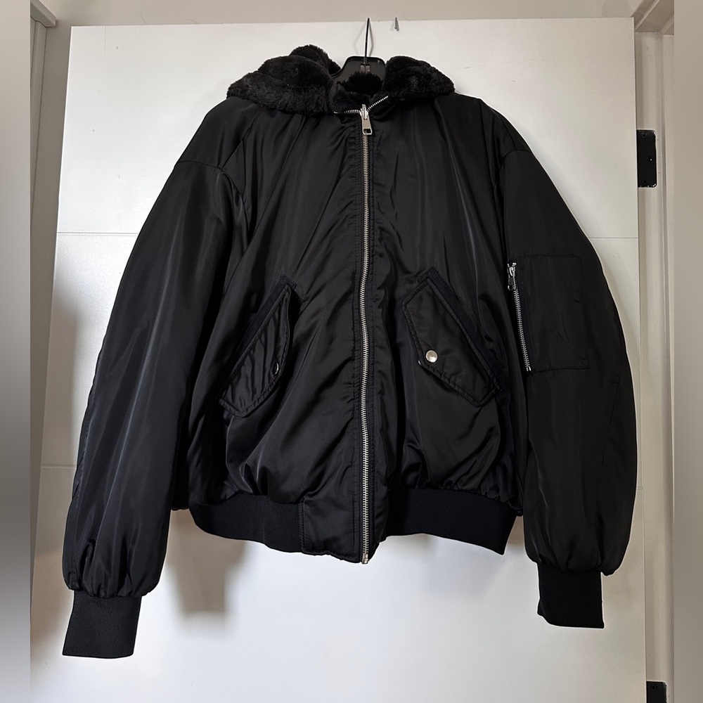 Zara reversible bomber jacket